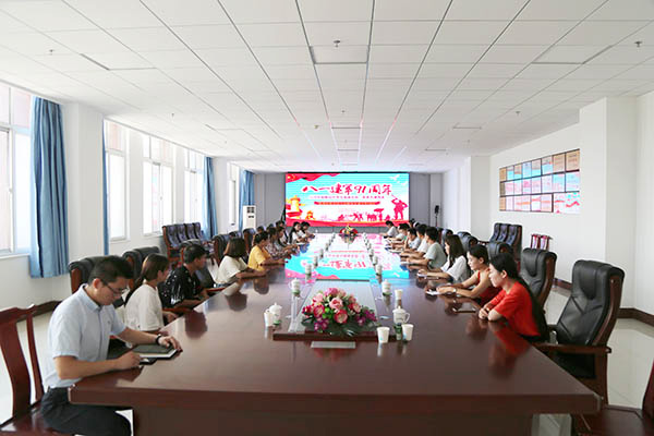 集团党委组织召开庆祝建军91周年座谈会 集团党委组织召开庆祝建军91周年座谈会