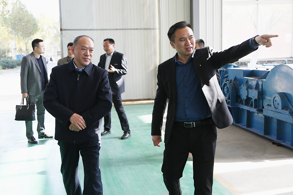 热烈欢迎盛源控股公司领导莅临集团考察合作 热烈欢迎盛源控股公司领导莅临集团考察合作